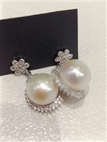 Orecchini Vidali Gioielli Donna in Argento Perla ORAR-95-34 - ORAR-95-34